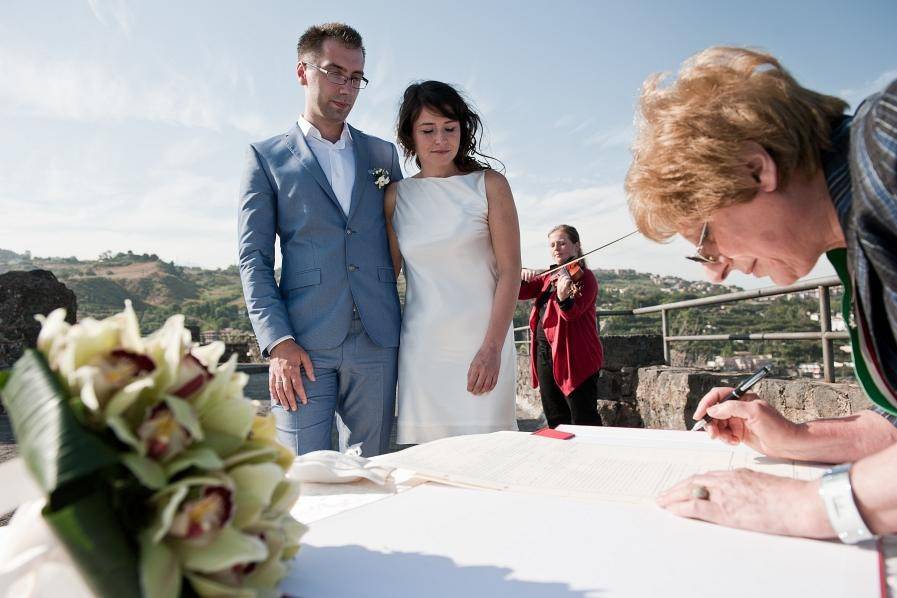 Outdoor ceremony