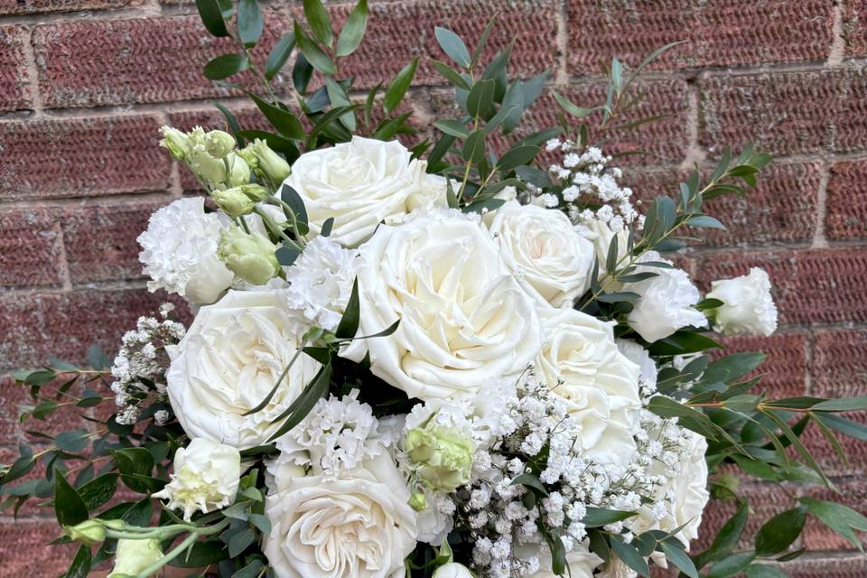 Nicole’s bridal bouquet