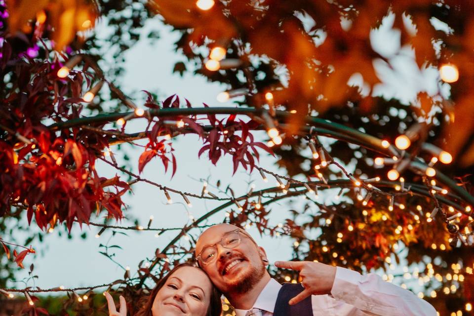 Just married in Nottingham