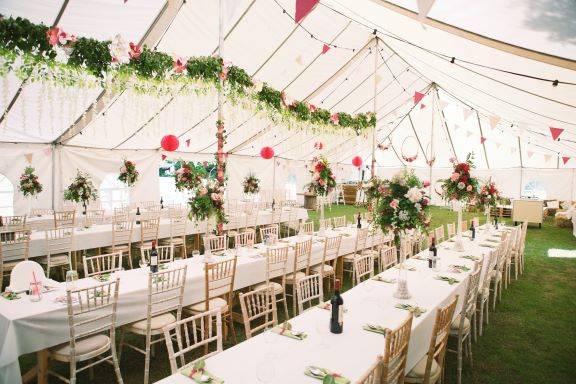 Marquee hire outdoors