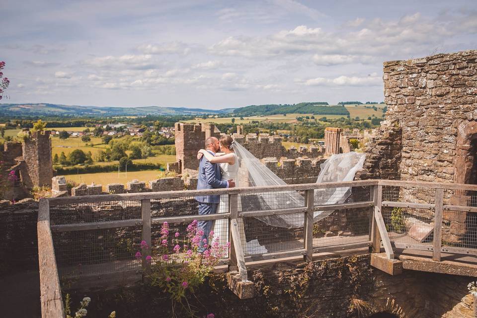 On top of the Keep