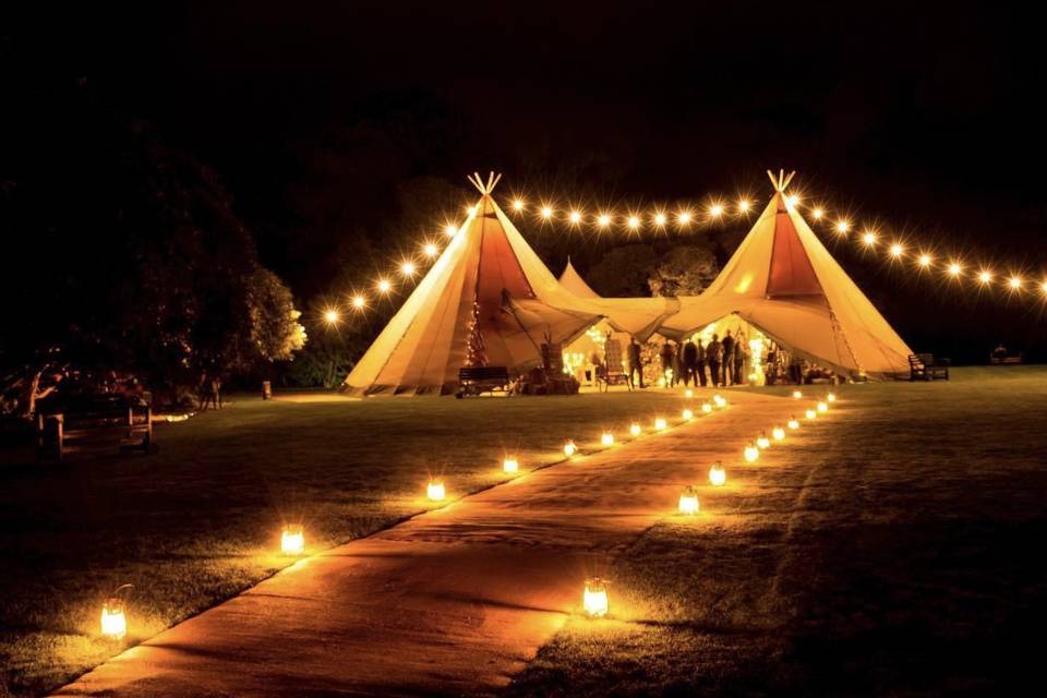 Marquee or Tipi Hire