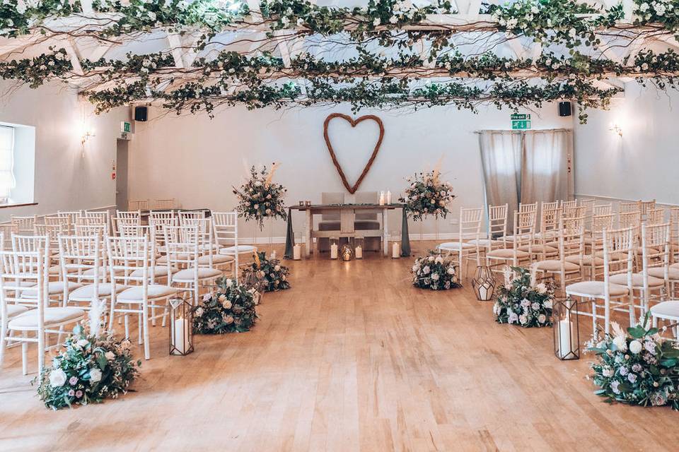 Ceremony At Milling Barn