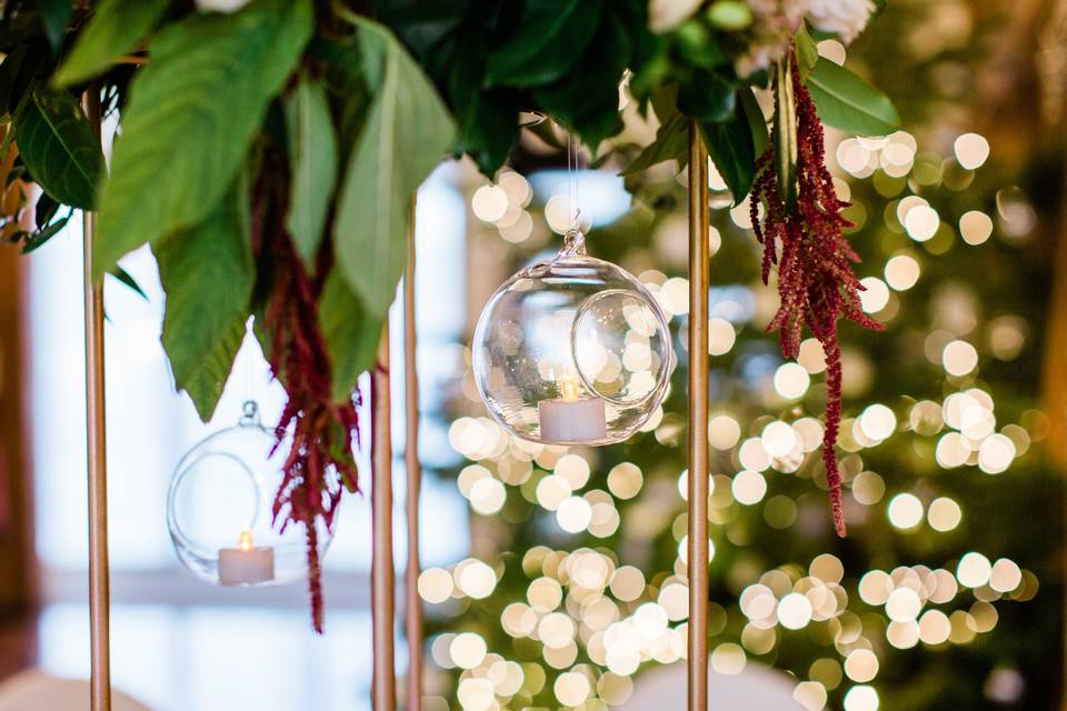 Hanging Baubles Hire