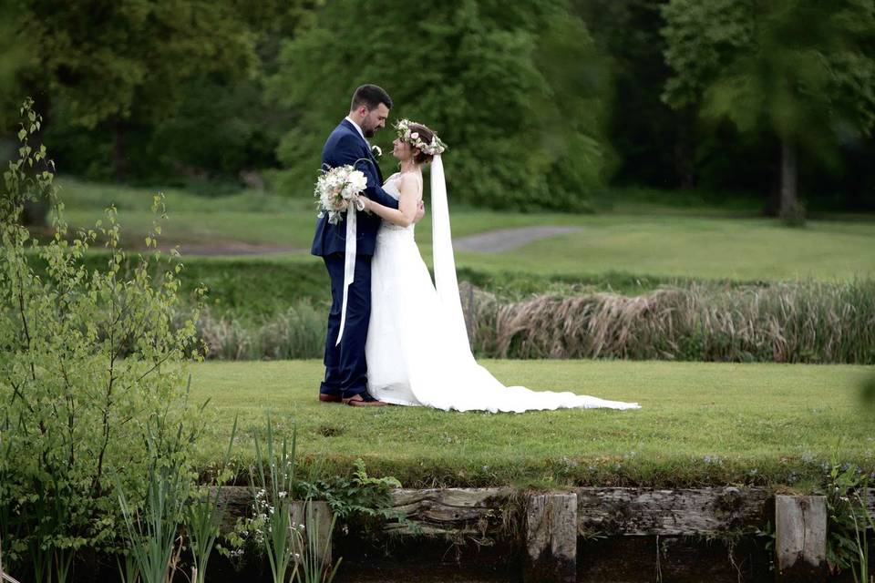 Bride and groom