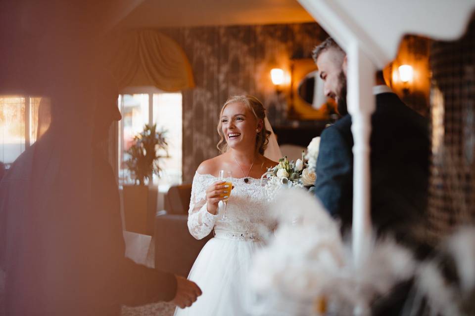 Bride and groom