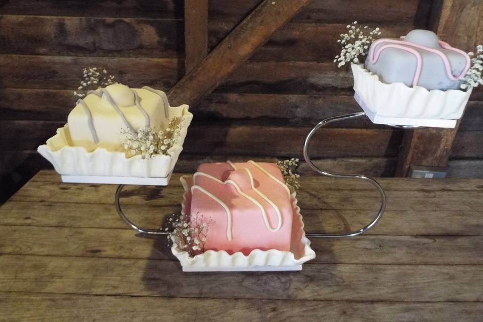 Giant french fancies