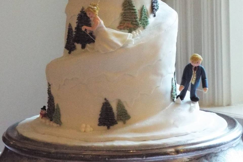 Ski theme for Alison & Paul