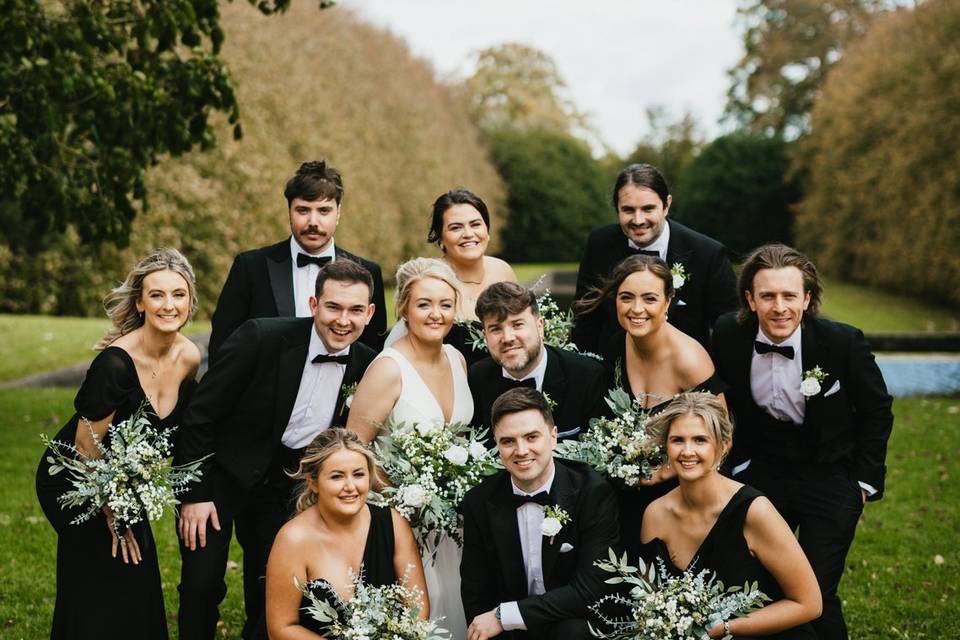 O & M's bridal squad