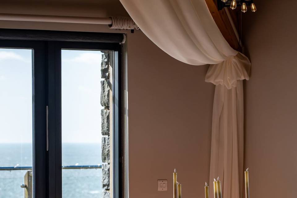 Sea view reception