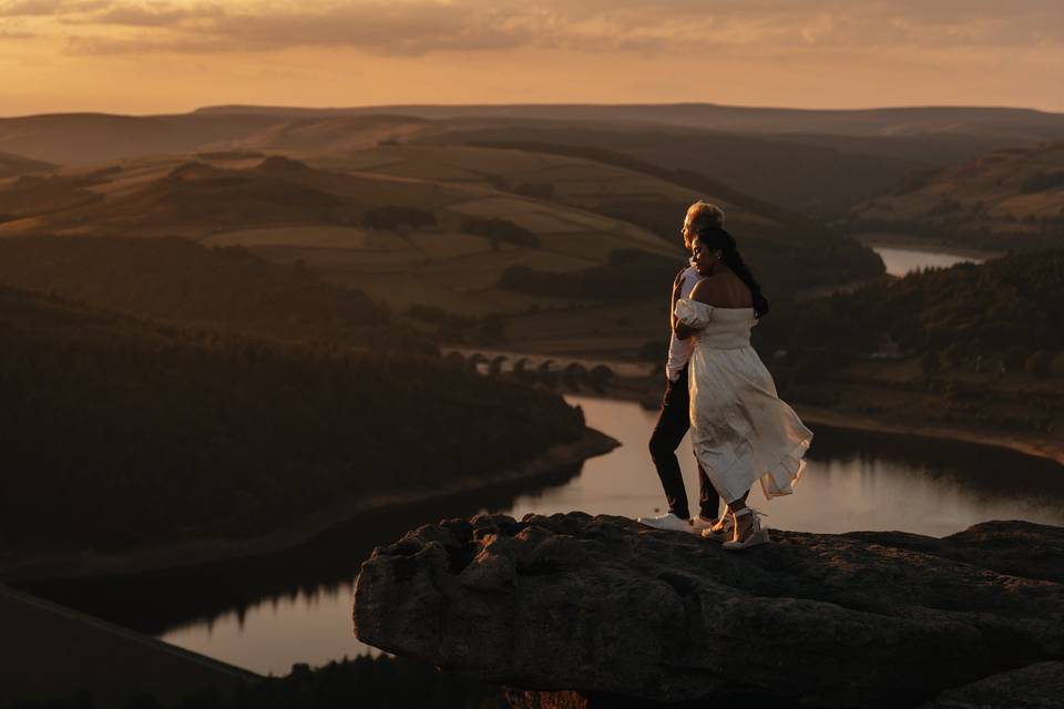 Peak District elopement