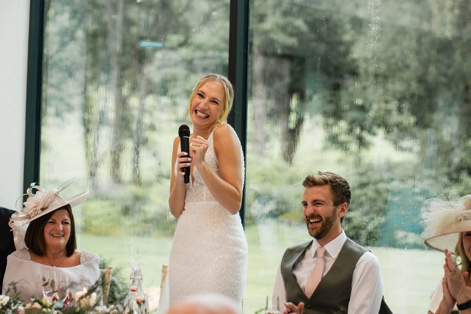 Bride speech