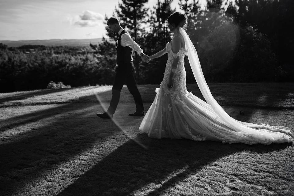 Bride & Groom portrait