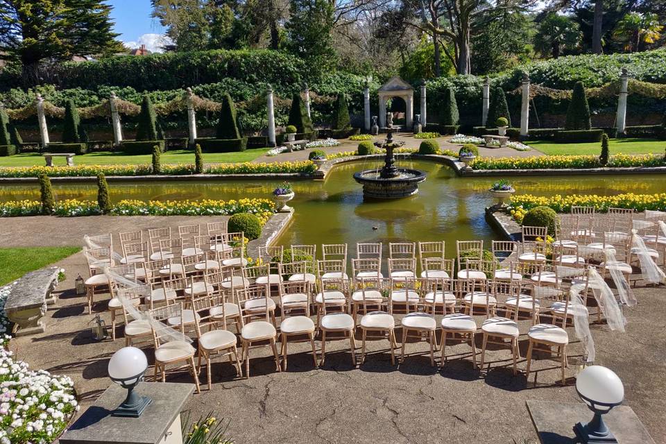 Outdoor Ceremony Set-Up