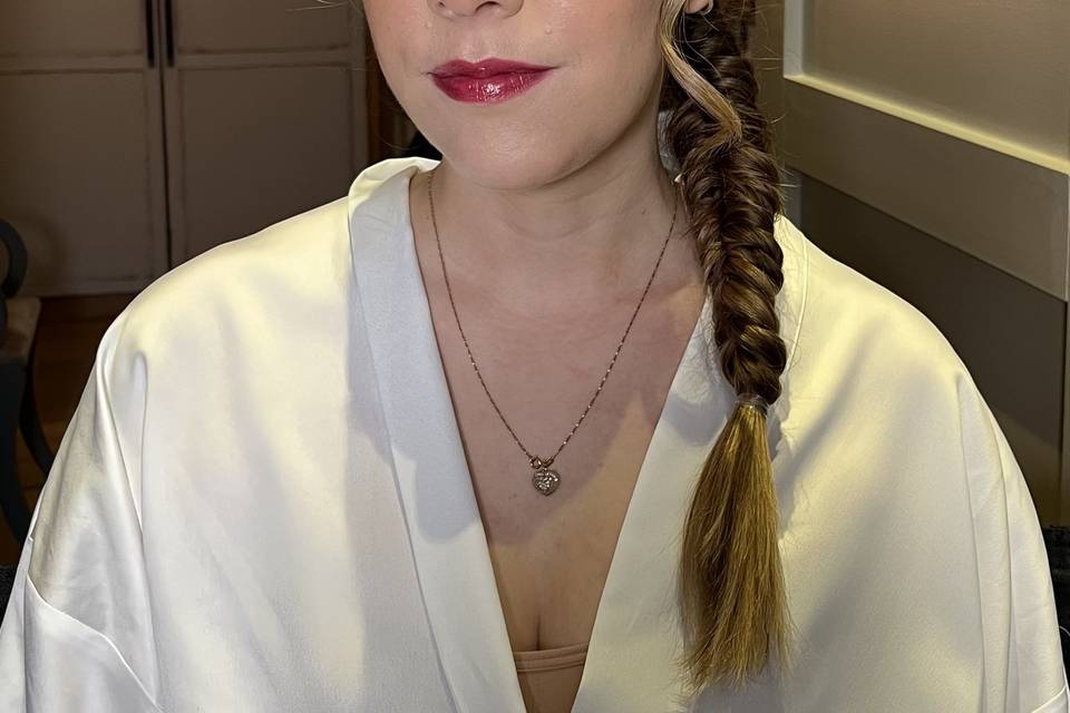 Dewy with a berry lip
