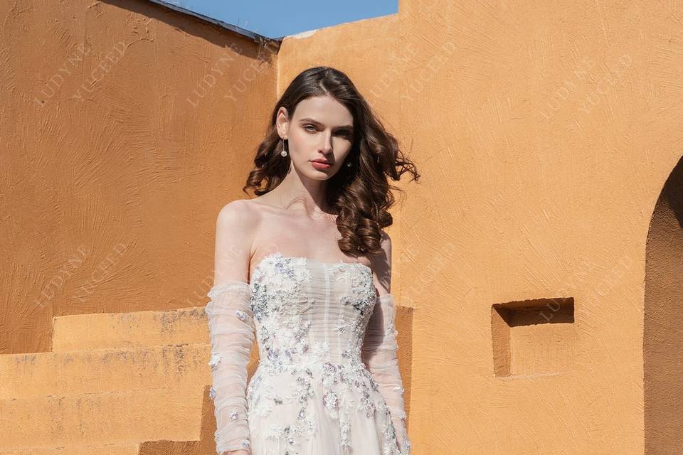 Dress with a jacket
