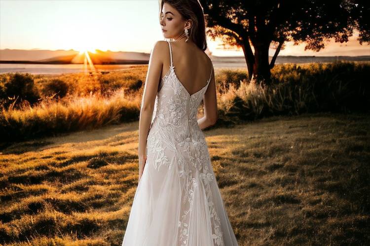 Stunning wedding gown
