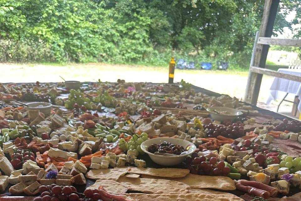 Wedding charcuterie