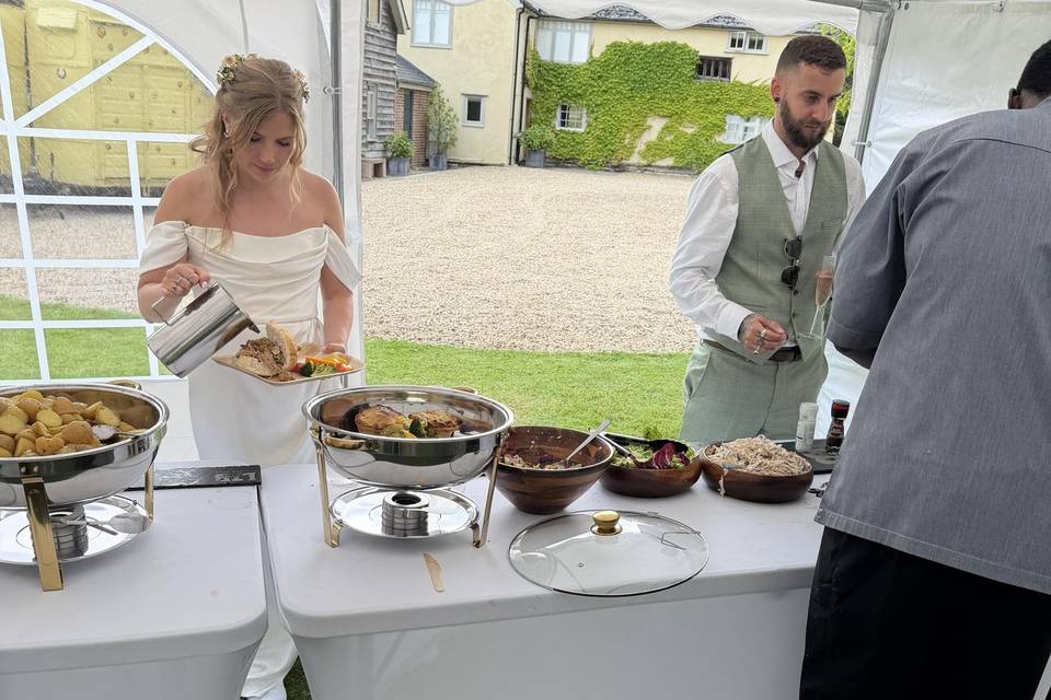 Wedding catering