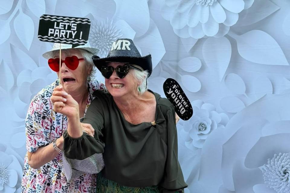 Making memories with the photo booth