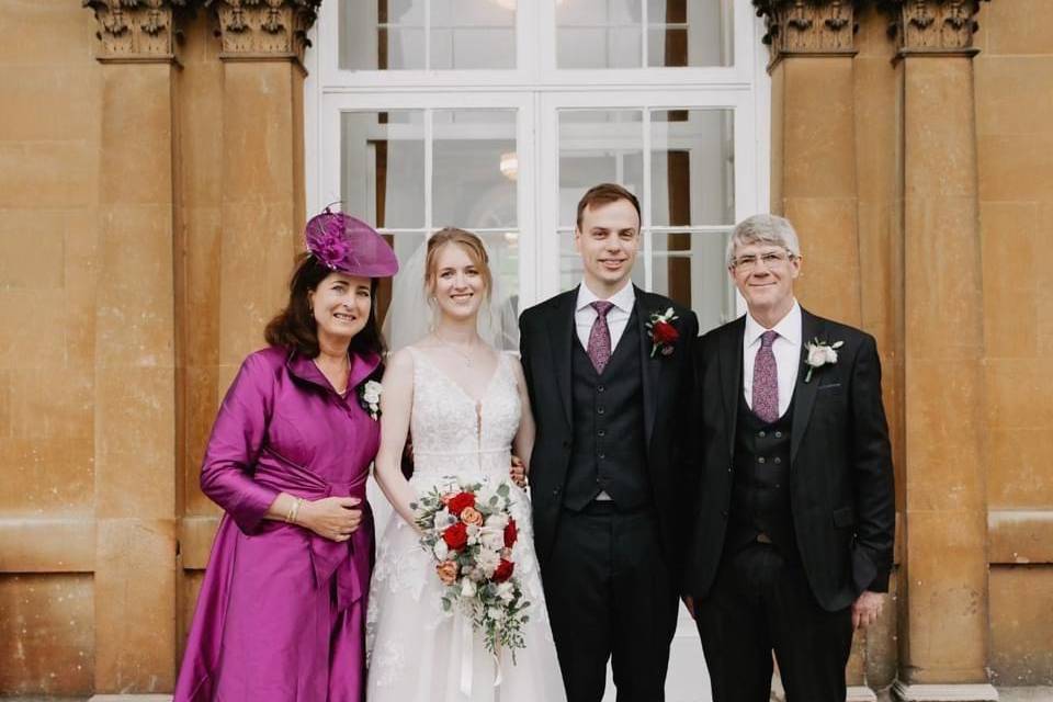 S & F wedding day