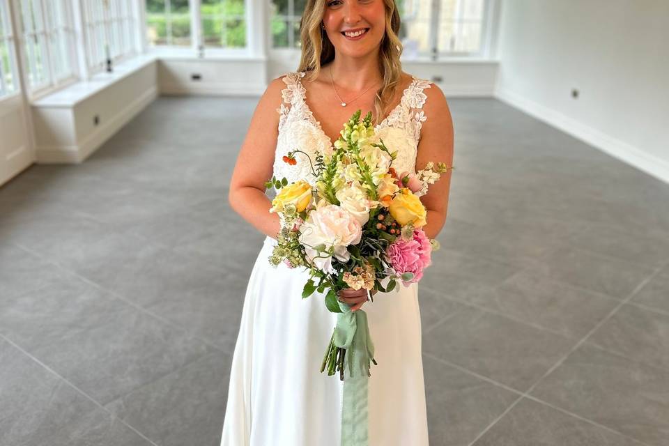B & D Natural wedding style