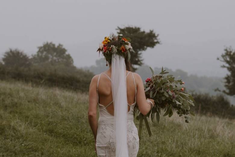 Moorland inspired wedding