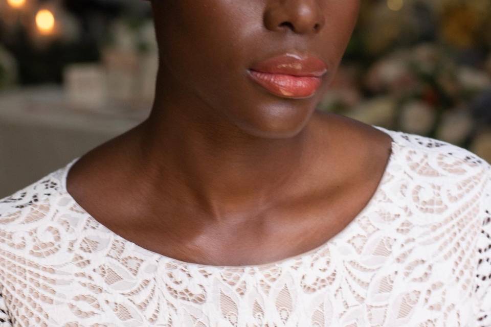 Dark skin tones