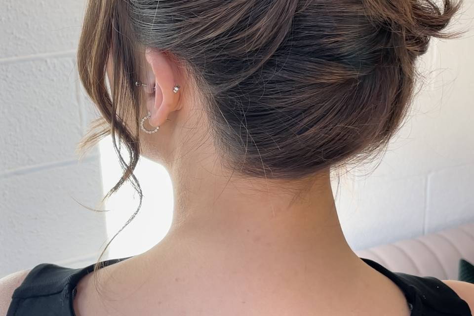 High bun