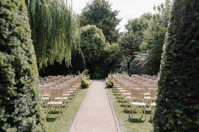 Garden Wedding Ceremony