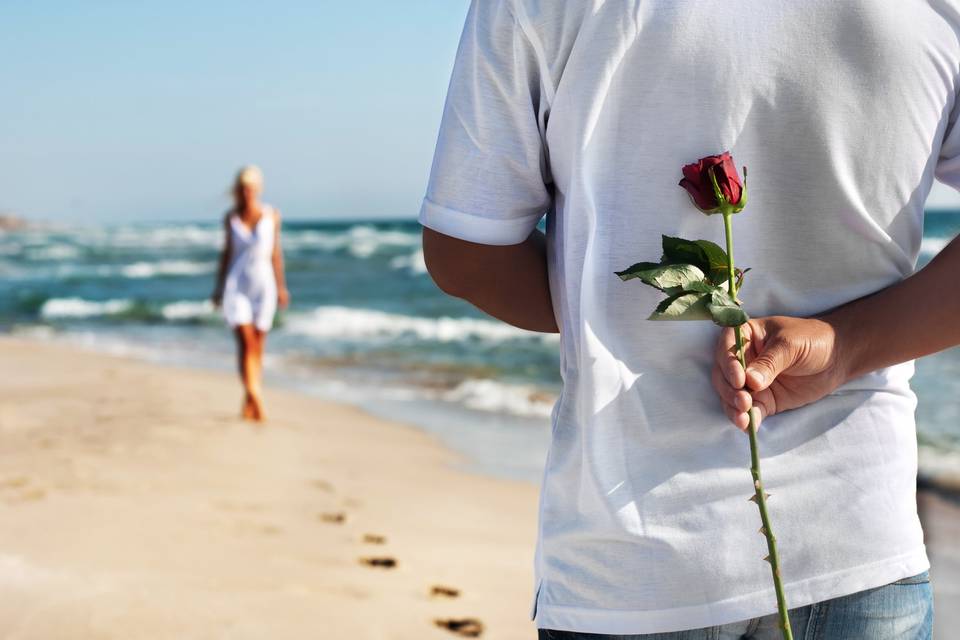 Romantic Beach Walk
