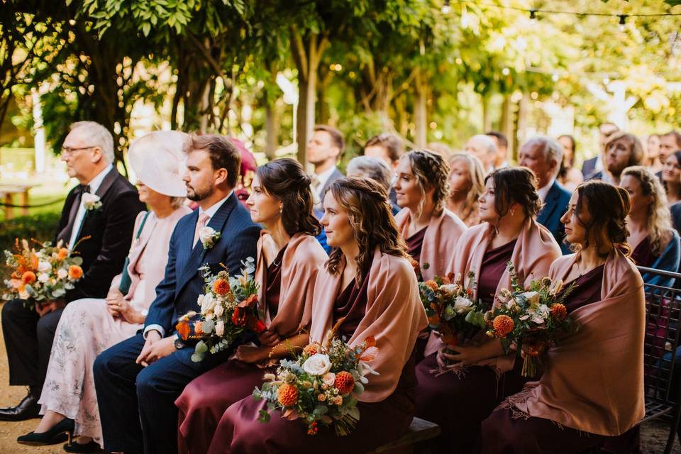 Outdoor Ceremony in Autumn