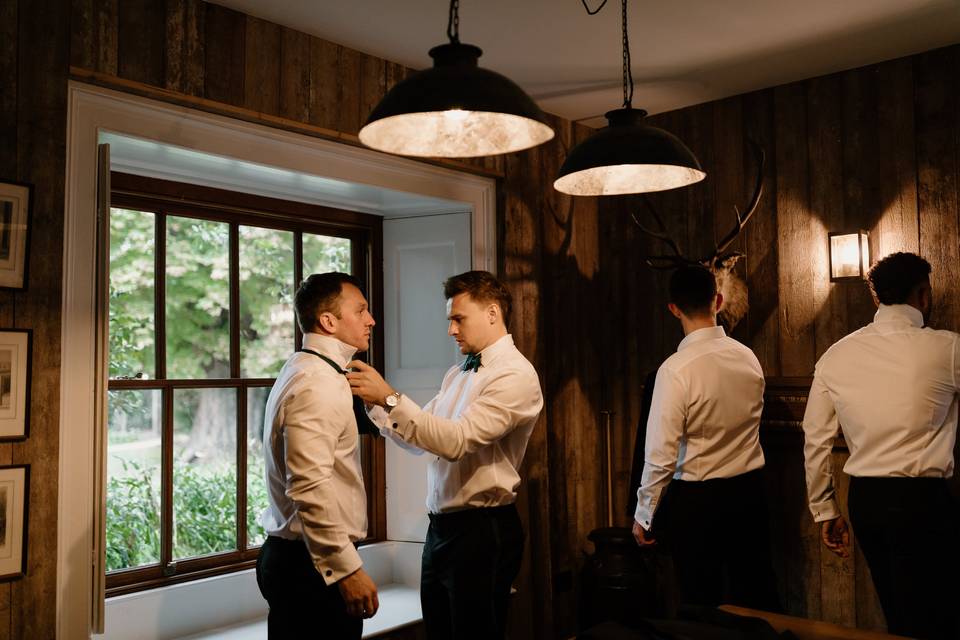 Grooms Room in The Farmhouse