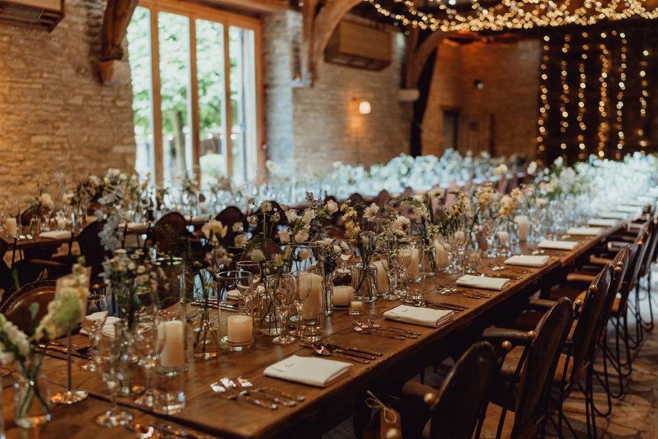 Summer Banqueting Tables