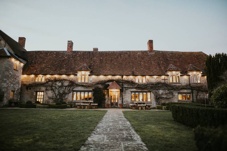 The Farmhouse at Dusk