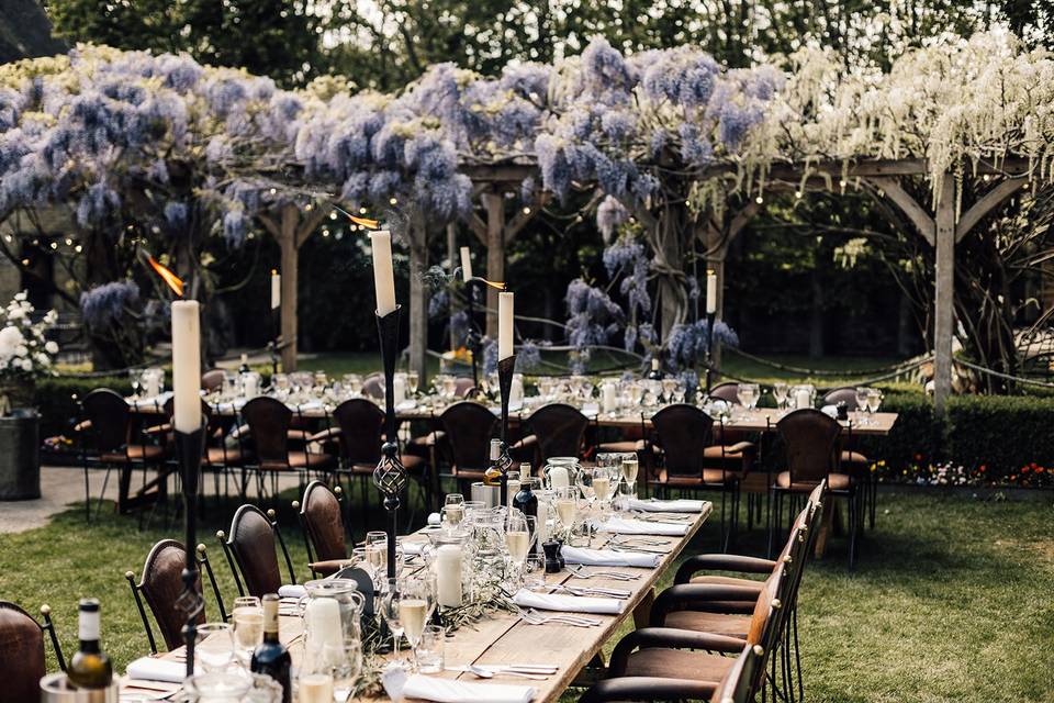 Garden Wedding Breakfast