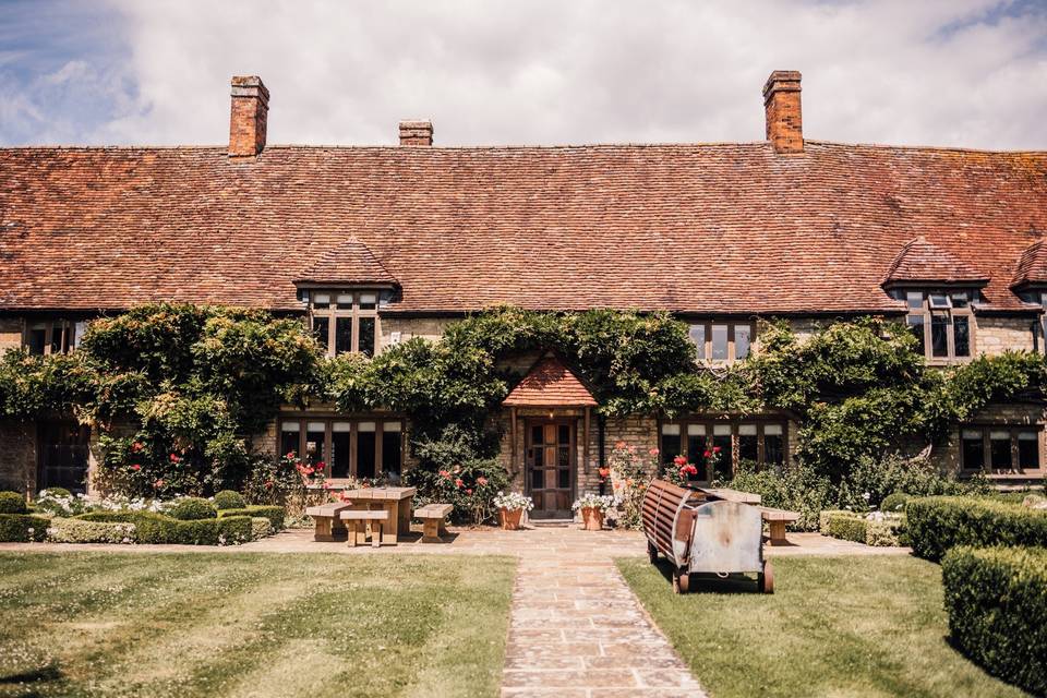 The Farmhouse accommodation.