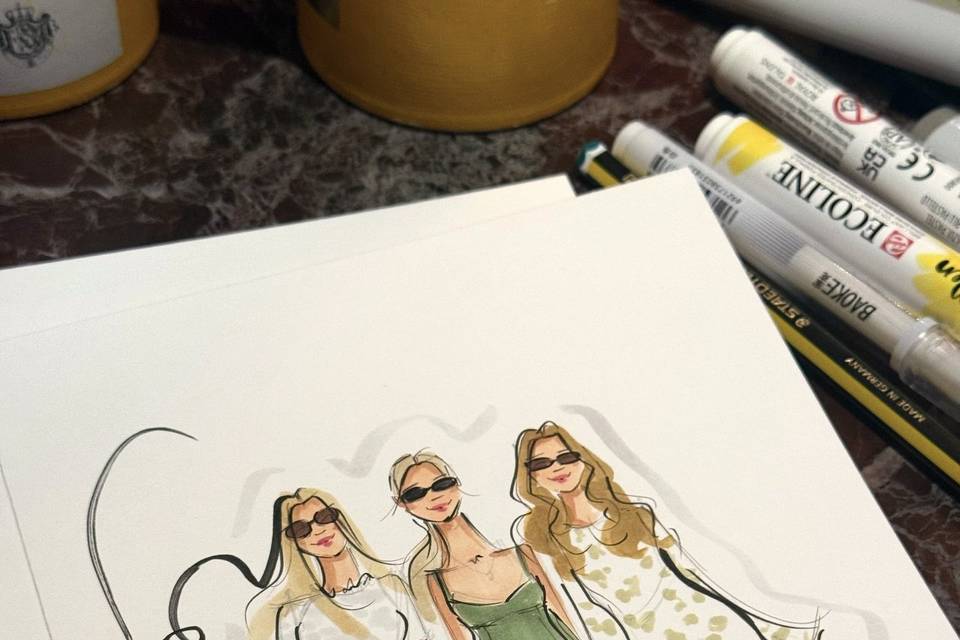 Daria World Live Illustration