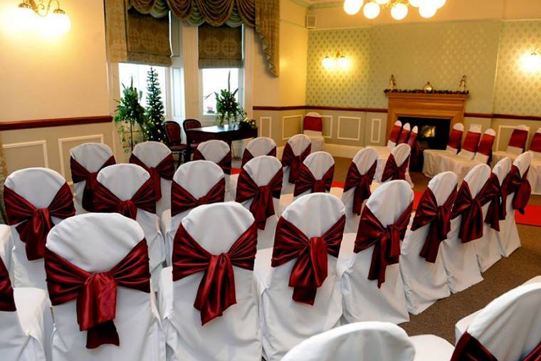 Indoor ceremony space