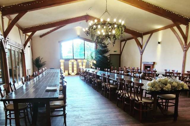 Reception at Coton House Farm