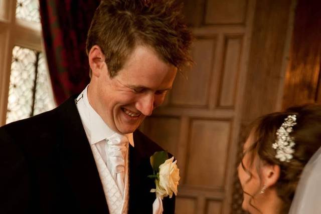 Ceremony at New Hall Hotel