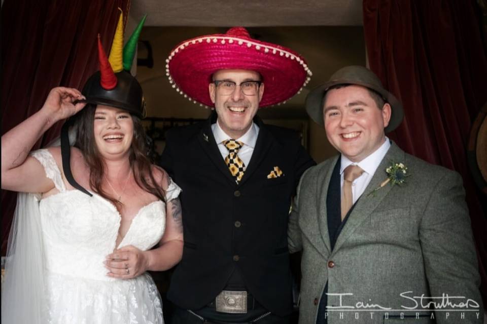 Wedding hats optional :))