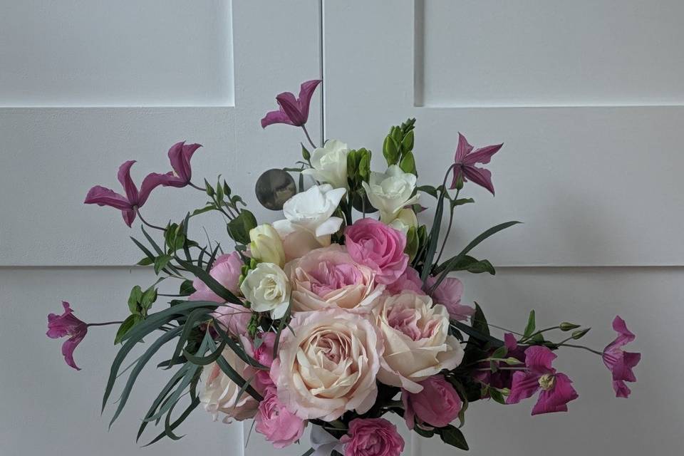 Delicate pink bouquet