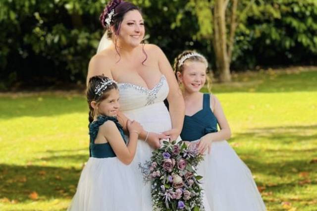 Lavender shower bouquet