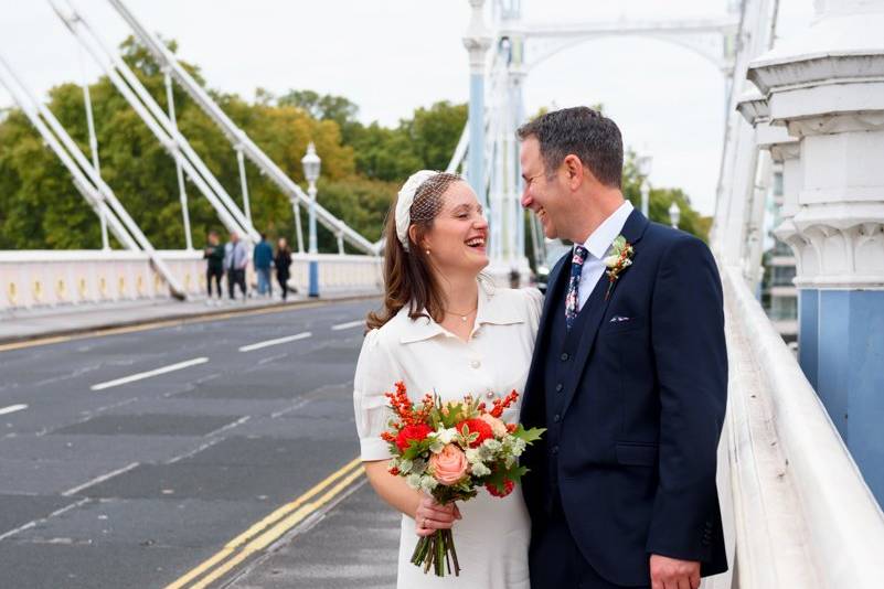 Couple's photos in Chelsea