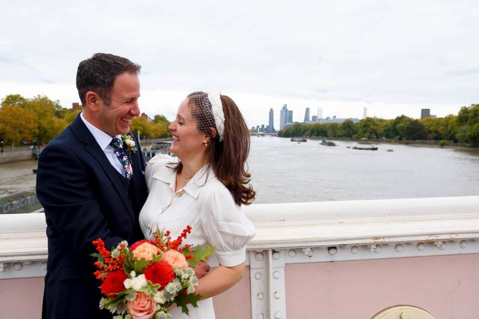 Couple's photos in Chelsea
