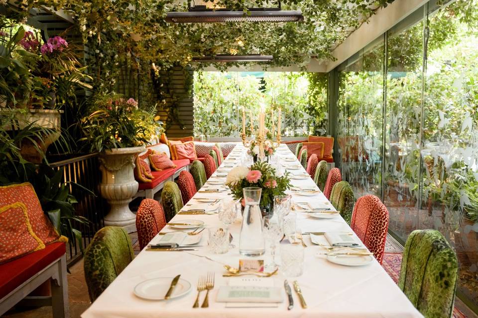 Reception at The Ivy