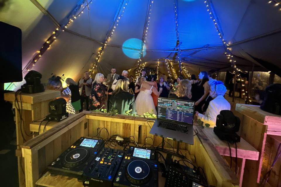 First dance in tipi