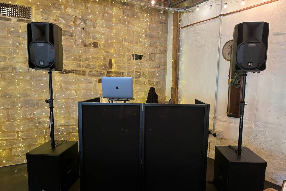 Classic DJ set up