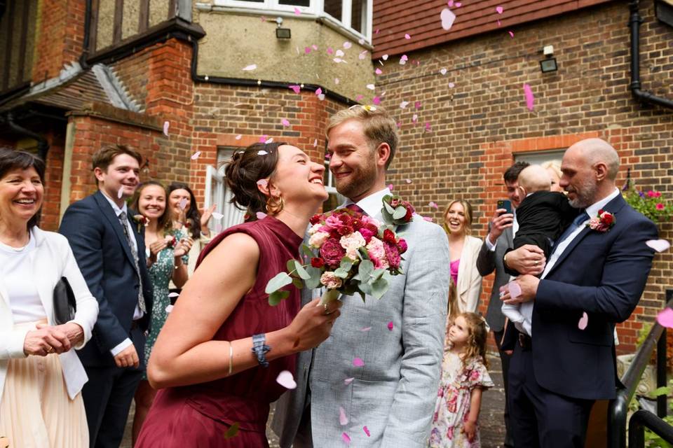 Confetti moment